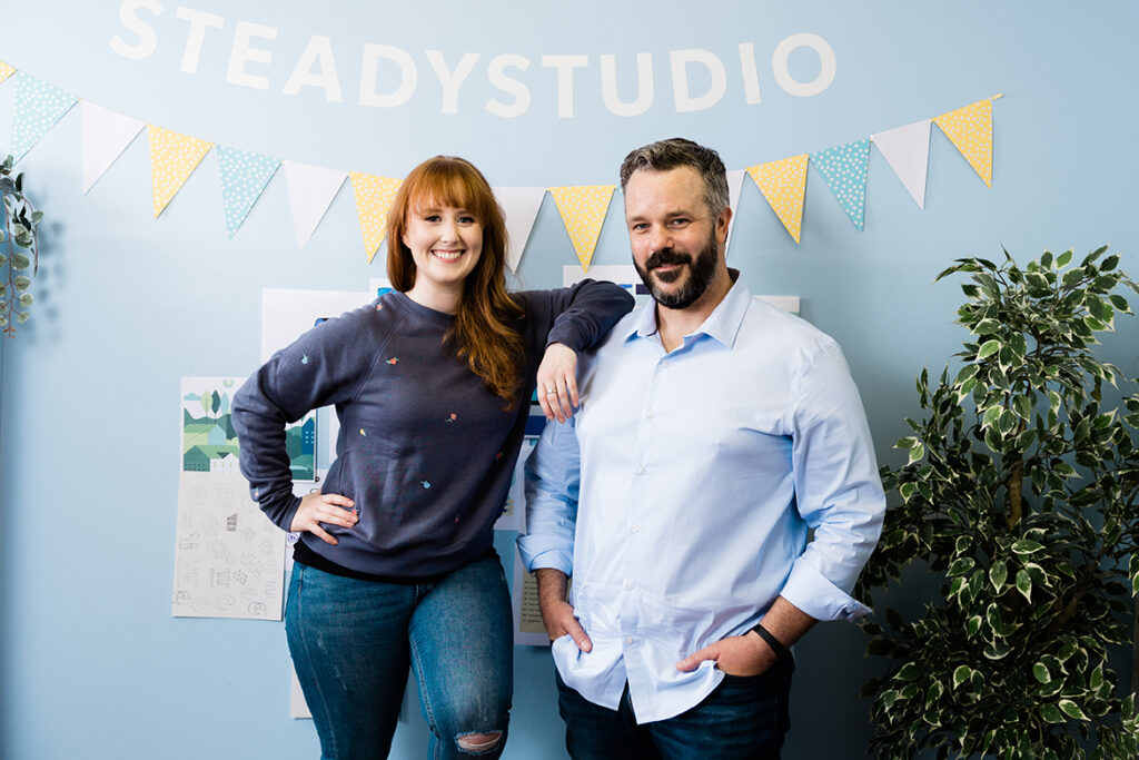 Steady Studio Branding photos by Mateus Studios